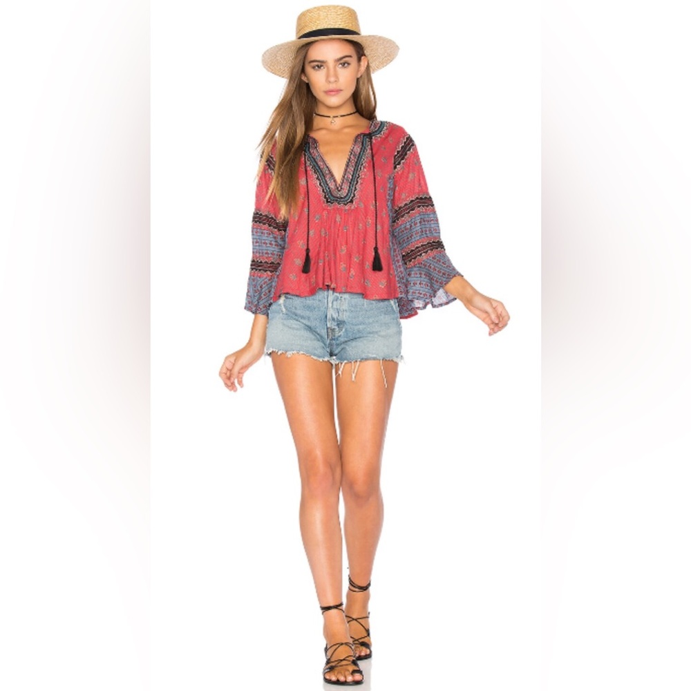 Free People But I Like It Top in Red - Picture 4 of 8